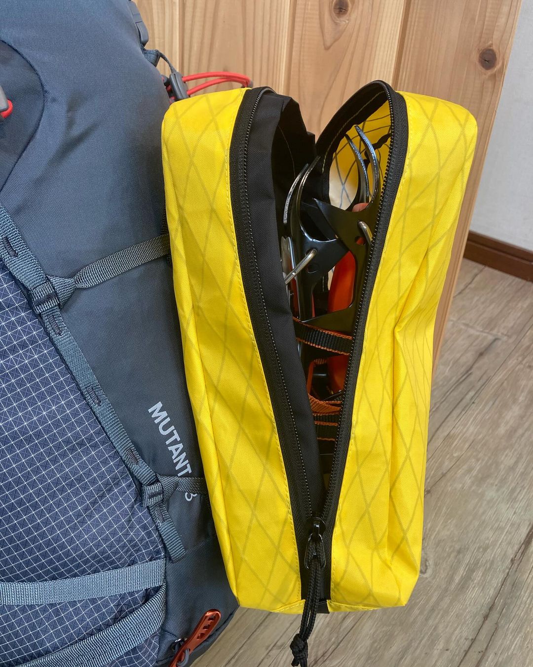 画像15: カモシカオリジナル X-PAC クランポンバッグ ZIP (MODEL:2024-25FW) (15)