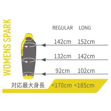 画像6: SEA TO SUMMIT Spark Women's -1C シートゥサミット スパーク ウィメンズ -1C (6)
