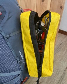 画像15: カモシカオリジナル X-PAC クランポンバッグ ZIP (MODEL:2024-25FW) (15)